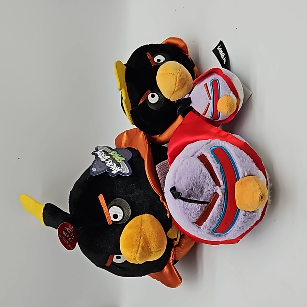 Angry bird plush lot